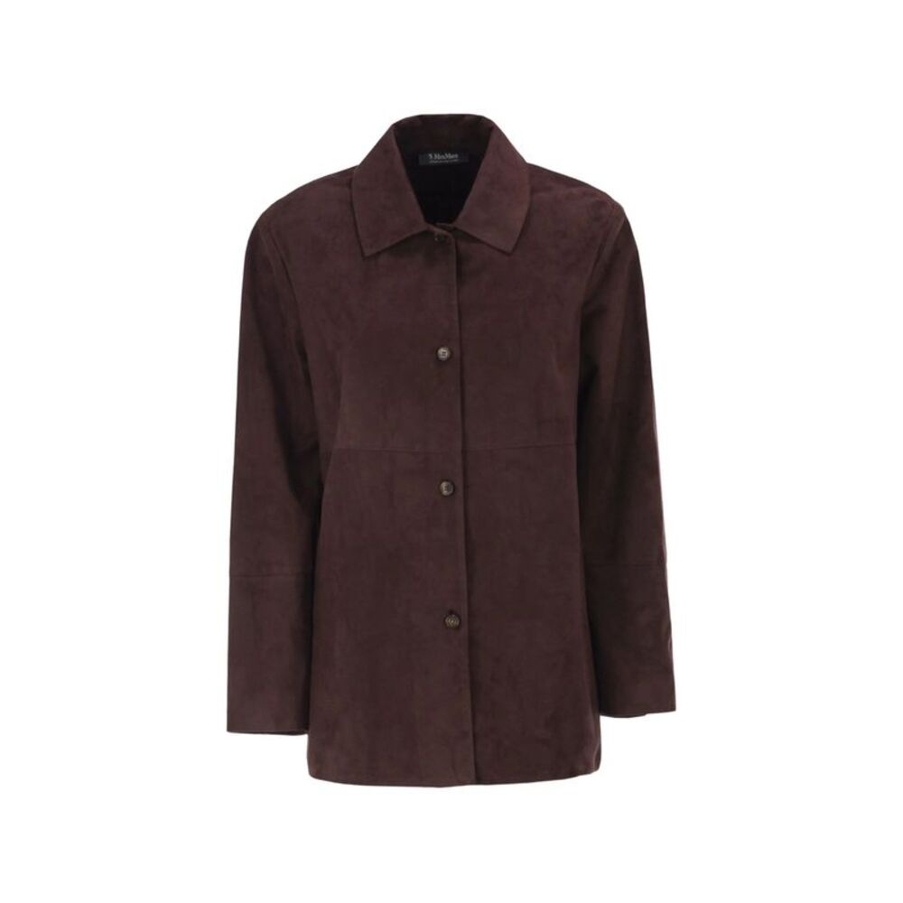 'S Max Mara Red Coats - Leather Coats Women